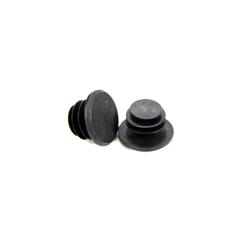 2 Plastic Plugs (Purchase On Demand)Shanghai permanent Mountain bike handle silica gel handle grip non-slip Handlebars variable speed highway Bicycle Dead flies Cycling parts