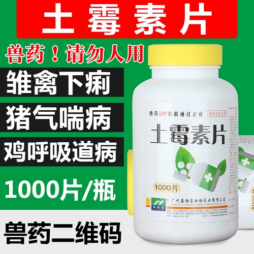 Звери из земельных таблеток использовали антибактериальные антибиотики свиньи, кошки, лекарство от курицы, диарея черепаха ПЭТ 1000 Таблетки
