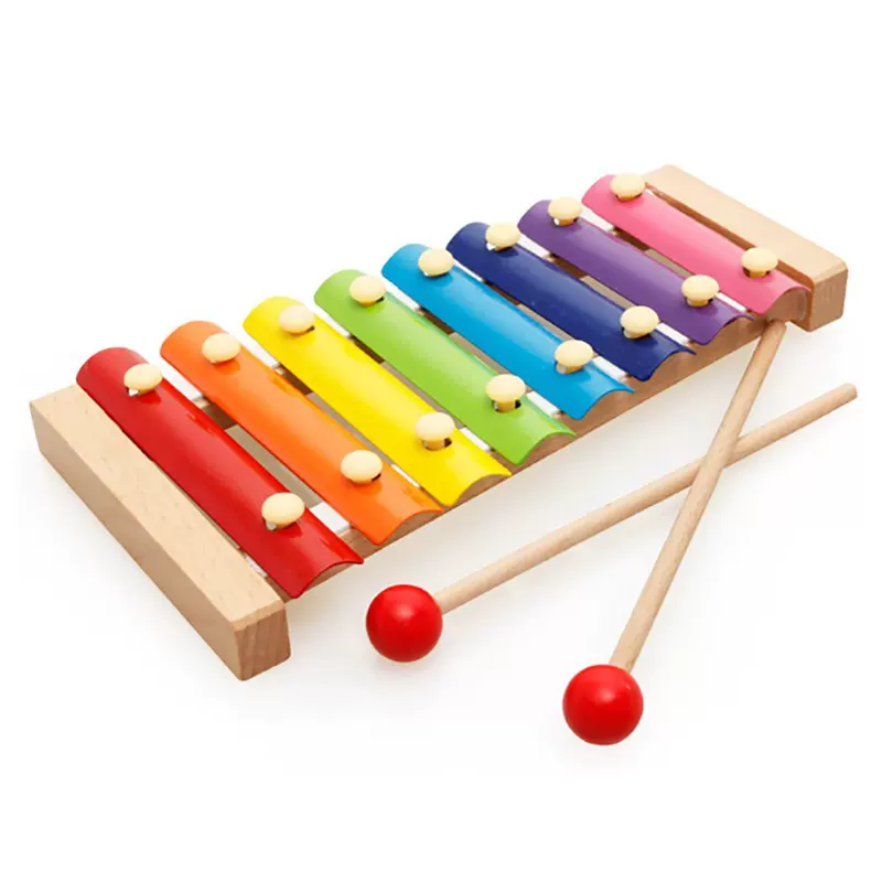 Музыкальная игрушка для малыша, металлофон, 1–2 года, 6 лет