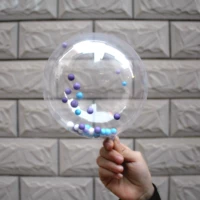 Bobo Balloon Большой синий пузырьковый жемчуг Отправьте сухой туловище