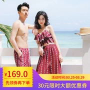 Cặp đôi gợi cảm áo tắm nữ bikini quấn váy ba mảnh thép tập hợp ngực nhỏ đã mỏng kỳ nghỉ mùa xuân áo tắm - Vài đồ bơi