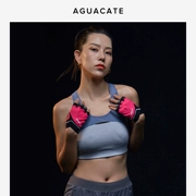 Găng tay thể dục AGUACATE Thiết bị của phụ nữ đào tạo găng tay thể thao nam nửa ngón tay thoáng khí găng tay trượt yoga