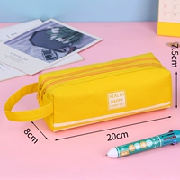 Портативный желтый пенал