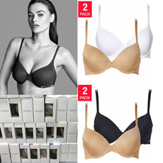 Бюстгальтер 美国代购calvin klein女士薄杯文胸ck内衣2件套舒适薄款夏季胸罩