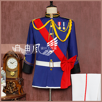 taobao agent 【Freedom】APH Heitalia COS Uniform/World Stars New French French Uniform Anime