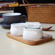 Giải phóng mặt bằng giá nhỏ đường gốm bát xi lanh đường cà phê phù hợp với đồ dùng nhà hàng phương tây đường sứ xi lanh