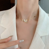 A.D Hepburn Брендовое ожерелье, дизайнерская цепочка до ключиц, легкий роскошный стиль, тренд сезона
