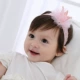 Tóc bé gái Hàn Quốc bé gái công chúa bé 0-1-3 tuổi Mũ bảo vệ đầu cửa hoa 0-6-12 tháng nơ - Phụ kiện tóc