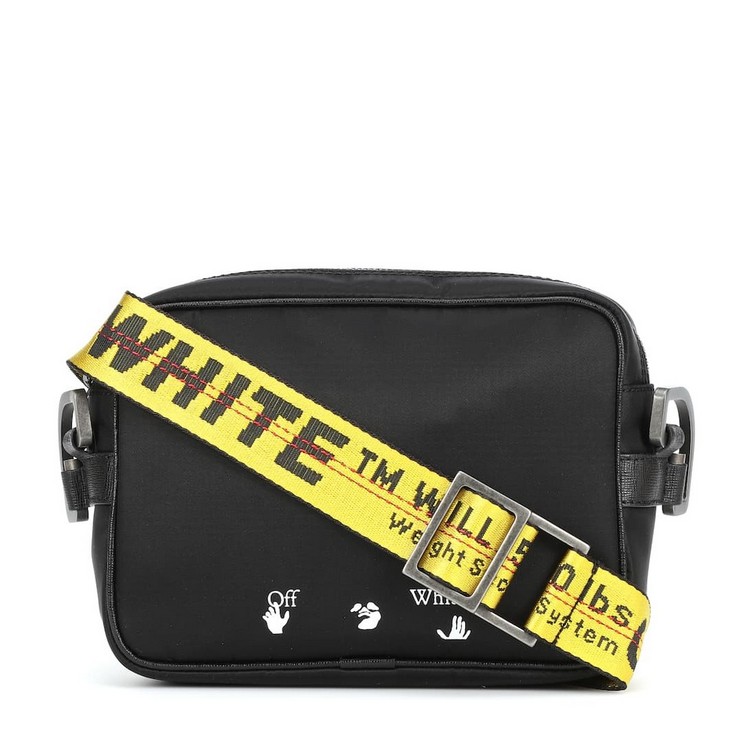 Black (Small Quantity In Stock)OFF20SSOW The single shoulder bag ogo yellow Ribbon men and women neutral Casual Bags WHITE High street Inclined shoulder bag tide