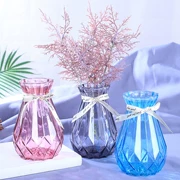 Bình thủy tinh sáng tạo châu Âu cây thủy canh xanh khô hoa chèn bình dụng cụ nhà hàng phòng khách trang trí đồ trang trí - Vase / Bồn hoa & Kệ