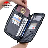 QNH di động đa chức năng gói tài liệu hộ chiếu gói du lịch lưu trữ không thấm nước gói thẻ ví vé du lịch clip bảo vệ - Ví / chủ thẻ ví cầm tay nam