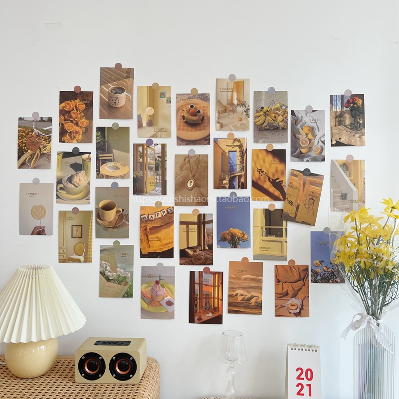 Share Like (Send Dot Post)lovely Bear the republic of korea Ins wind metope card Hand account diary decorate Mobile phone shell card suit Girlish heart