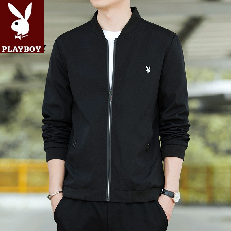 Playboy áo khoác nam Hàn Quốc 2020 đồng phục bóng chày thanh niên mùa xuân và mùa thu - Cực lớn