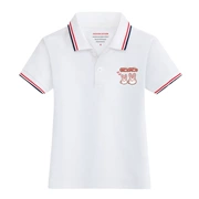 Junior Golf Thể Thao Cô Gái Mùa Hè Ngắn Tay Áo T-Shirt Trẻ Em Cotton Áo Cô Gái Golf Mang