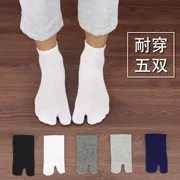 5 đôi vớ ngón chân, hai ngón chân vớ, hai ngón tay vớ, vớ ống, ống ngắn, flip flops, vớ của phụ nữ, vớ nam giới, ngón chân 7800