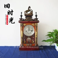 Cộng hòa của Trung Quốc đồng hồ cũ dân gian tùy chỉnh các đối tượng cũ hoài cổ bộ sưu tập đồng hồ cũ gỗ đồng hồ treo tường đạo cụ trang trí cổ linh tinh đồ trang trí đồng hồ xưa