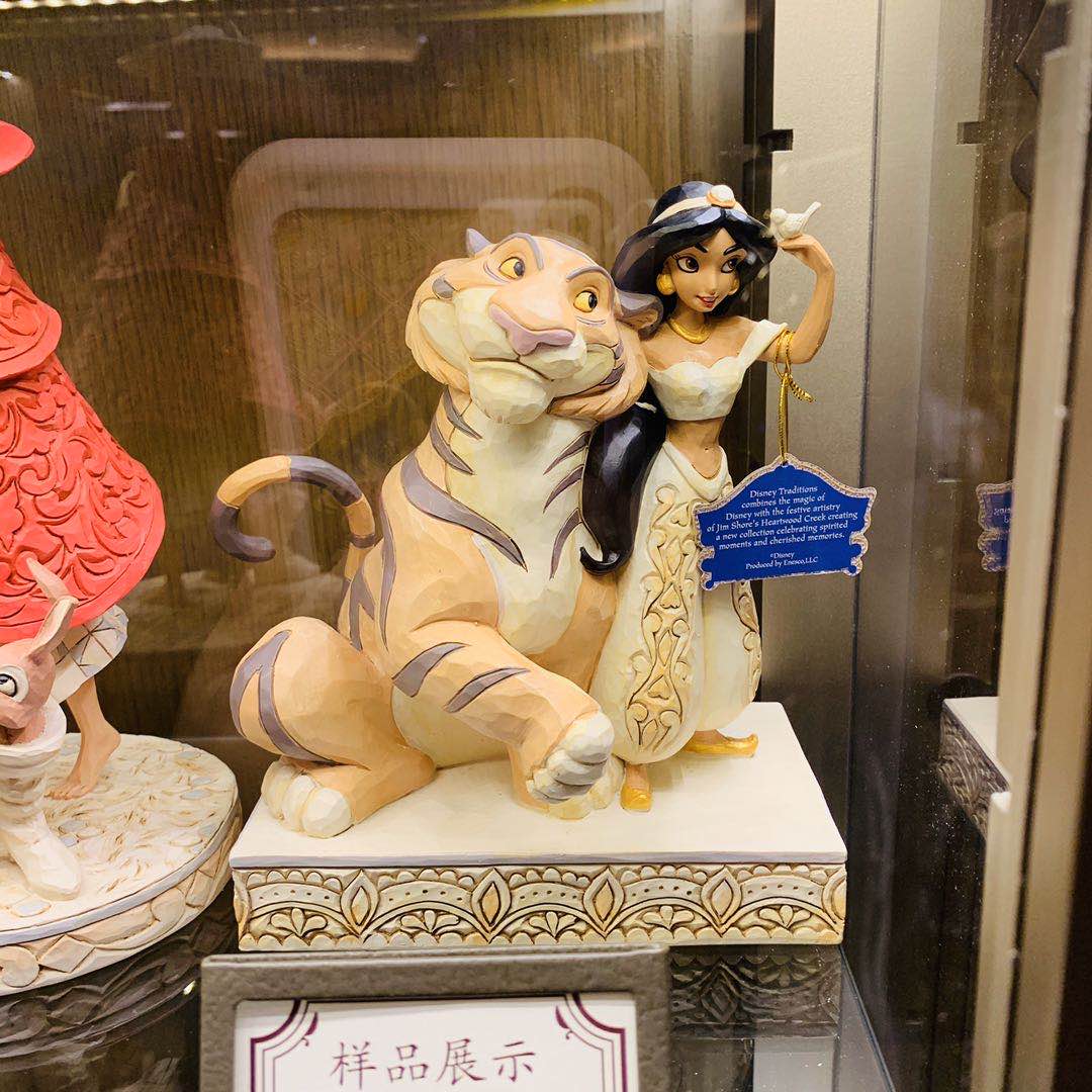 BShanghai Disney Mickey Donald Duck Seven Dwarfs Alice princess image Garage Kit display window Ornaments gift
