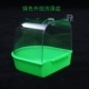 Зеленая коробка для ванны (для квадратной клетки)