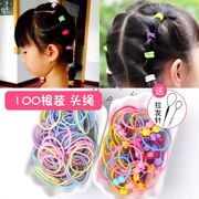 Hàn Quốc phiên bản của 100 trẻ em headband tóc vòng tóc phụ kiện cô gái gắn tóc ban nhạc cao su màu tóc dây không làm tổn thương tóc headdress