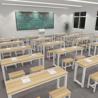 Học sinh tiểu học mới viết bàn cơ chế bàn ghế đào tạo bàn ăn bàn giải trí bàn học phân bàn học lớp thương lượng - Nội thất giảng dạy tại trường bàn học giá rẻ