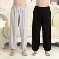 Pyjama Quần Pyjama Quần Muỗi Thực hành Nhanh khô An toàn Quần nam Quần lụa Quần cá tính cao cấp Quần đơn Đèn lồng biển - Quần tây quần đũi nam cao cấp