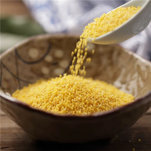 Самостоятельный фермерский высококачественный желтый xiaomi 500g Самостоятельно производимый зерновой