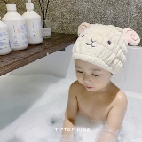 Японское детское мультяшное полотенце для волос, быстросохнущая шапочка для душа