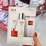 Sk-ii, набор для ухода за кожей для профессионального использования, комплект, маска для лица для путешествий, очищающее молочко, 4 предмета