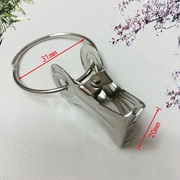 băng Curtain vòng kẹp đa năng nhỏ gọng kìm kim loại răng cưa vòng vòng đơn giản clip clip màn kẹp - Phụ kiện rèm cửa