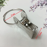 băng Curtain vòng kẹp đa năng nhỏ gọng kìm kim loại răng cưa vòng vòng đơn giản clip clip màn kẹp - Phụ kiện rèm cửa thanh treo màn cửa không đinh vít