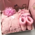 Mùa xuân và mùa hè Mùa hè Trẻ sơ sinh Hộp quà tặng 100 ngày Túi quà tặng Baby Cotton Haber Set Set Princess Full Moon Trăm ngày set hộp quà tặng sơ sinh dành cho bé yêu Bộ quà tặng em bé