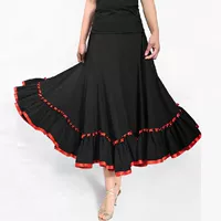 Красная одиночная юбка