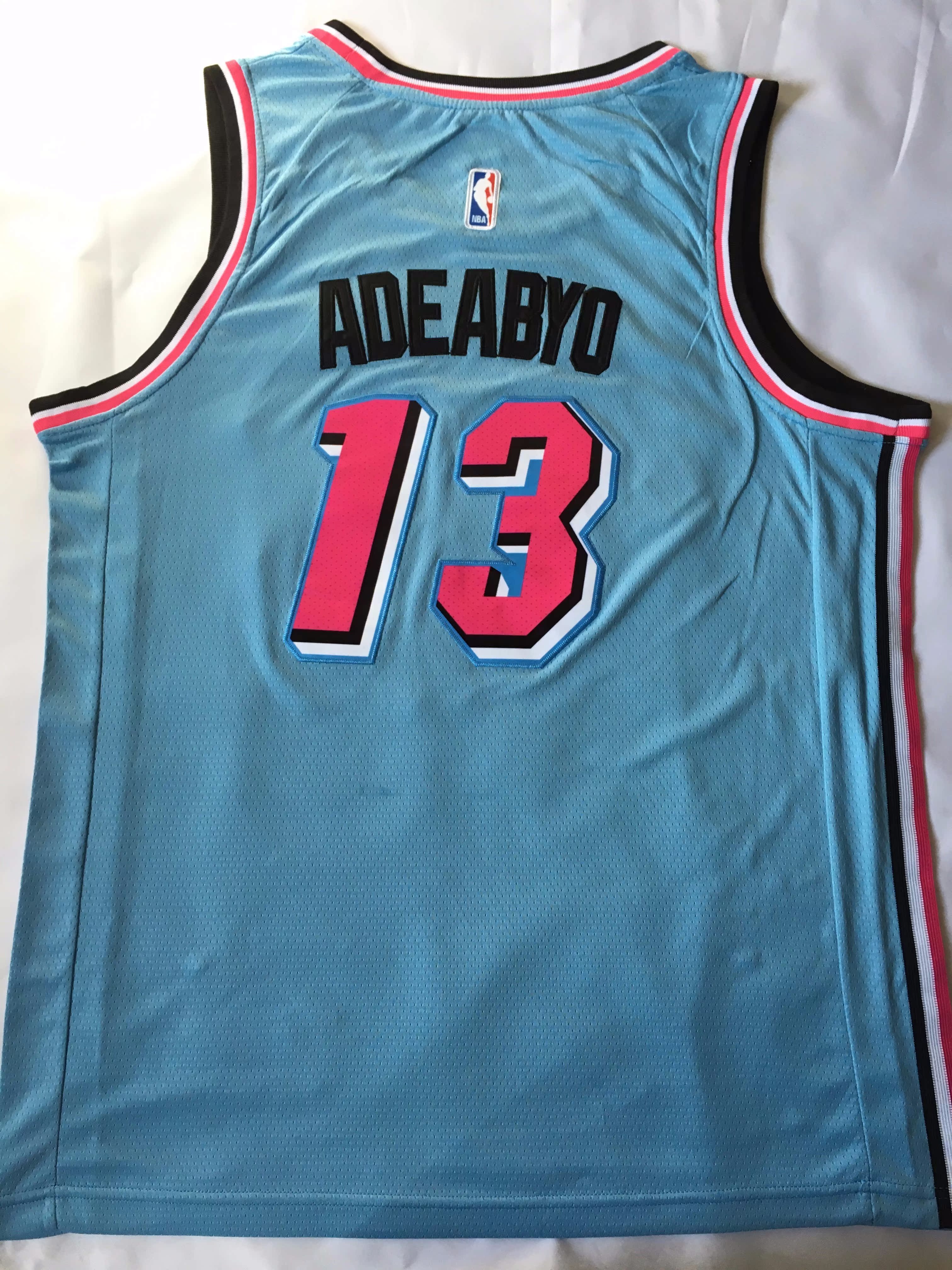 Light Sky BlueThe heat No. 3 Wade Jersey men and women Basketball clothes No.22 Butler Jersey City Edition Basketball clothes vest