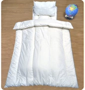Mẫu giáo chăn ba mảnh trẻ em giường nguồn cung cấp là 褥 mùa đông Tân Cương bông mat gối lõi bé nap bộ đồ giường