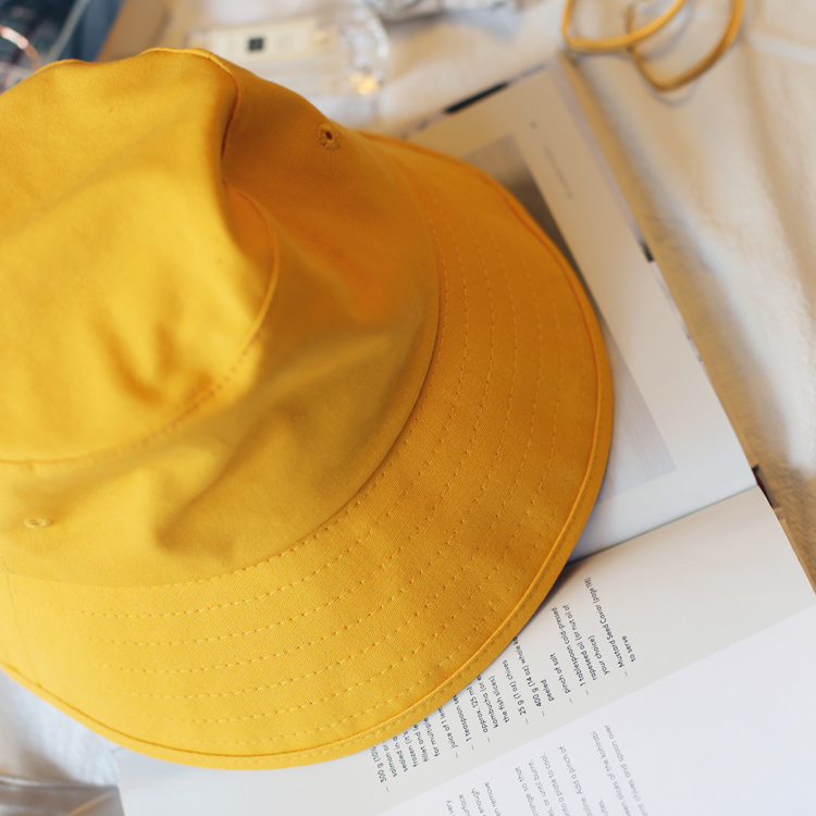 The Sun Shines YellowAI solar system street Fisherman hat Show a small face  Sun hat Sunscreen Hat female summer Han Versatile Sun hat