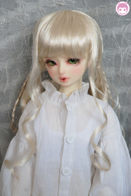 taobao agent BJD doll with wig SD uncle 34 points 6 minutes, 8 points, super soft imitation horse -haired long hair double braid cute fake hair
