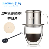Koonan Việt nồi cà phê đồ dùng cà phê nhà thép không gỉ sản xuất bia nồi nhỏ giọt lọc cup nhỏ giọt nồi phin pha cafe