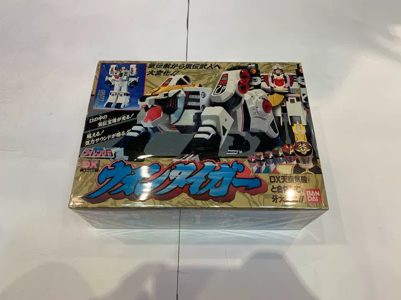 [全新MIB 未剪未贴 1993日版 日产五星战队 星白虎 牙大王]