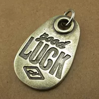 Белая медная карта удачи + один круг