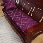 Dày sofa đơn đệm đặc biệt rắn gỗ sofa đệm gỗ gụ băng ghế đệm đệm có thể tháo rời và có thể giặt ba đệm lót ghế văn phòng