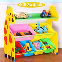 Зеленый маленький оленя 2 Big 4 Small Box Toy Rack