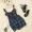 Châu âu và Hoa Kỳ 2018 tai gỗ V-Cổ đơn ngực retro sóng điểm eo cao sexy túi hip váy kỳ nghỉ váy phụ nữ