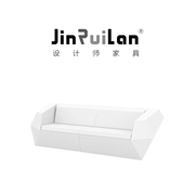 JinRuiLan thiết kế nội thất sáng tạo FAZ 2-4 chỗ ngồi sofa sợi thủy tinh ngoài trời sofa