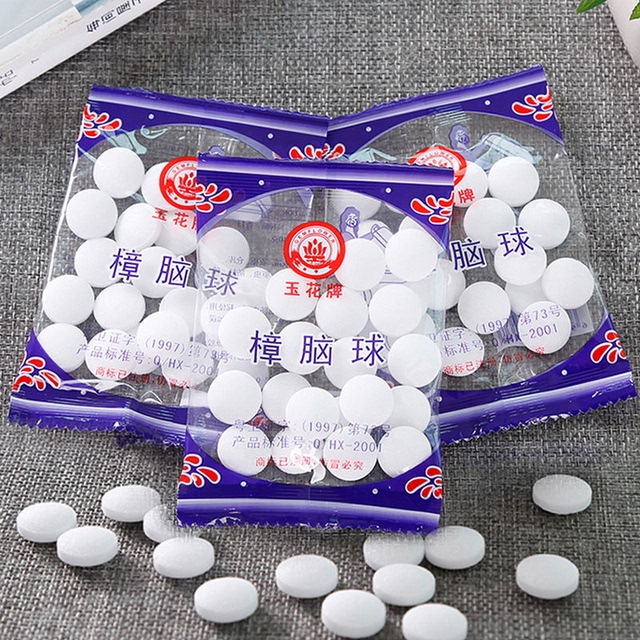 超值10包装纯天然防虫樟脑丸20g1