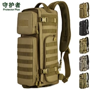 Black Zhe Shoulder Air Bag Bag Túi ngụy trang Quân đội Fan Ba ​​lô