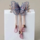 Blue -Purple Emelcodery Butterfly