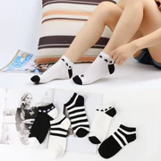 Vớ nam và nữ tuần 7 vớ đôi tất mùa hè vớ nam vớ cotton khử mùi mồ hôi