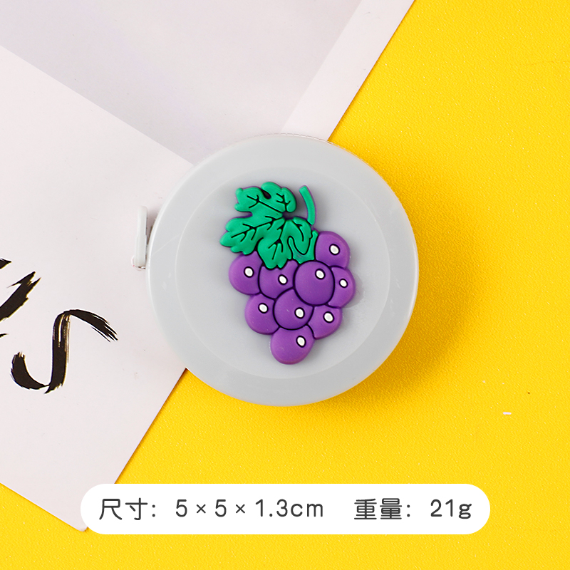 Graperuler Small tape measure Mini With you portable 1.5 Mipi ruler lovely Measure waist circumference bust Three circumference Soft ruler clothes ruler