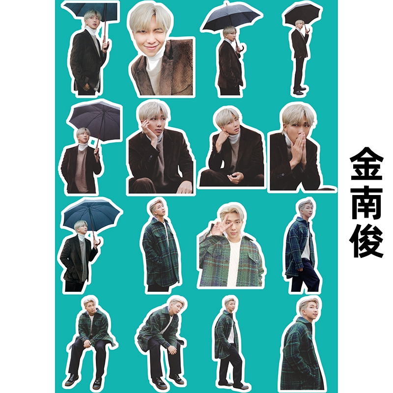 Jin NanjunBulletproof Youth League MAPOFTHESOULWINTER periphery waterproof Stickers Collection