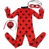 Phép màu bọ rùa cô gái tiệc tùng quần bó trẻ em Trang phục đỏ Halloween trang phục anime - Trang phục Trang phục
